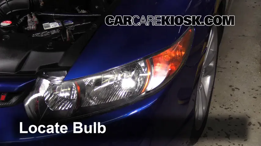 2007 Honda Civic Si 2.0L 4 Cyl. Coupe (2 Door) Luces Luz de giro delantera (reemplazar foco)